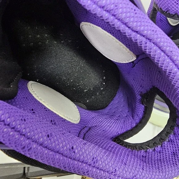 Nike Zoom Kobe 1 Blackout 2006 Black Purple Size 12 Retro OG Lakers Basketball